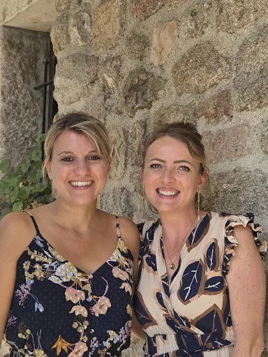 Gaëlle Nicolas et Amandine Richard à Firminy