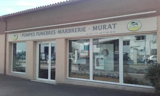 Pompes Funèbres et Marbrerie Murat Martel à Firminy